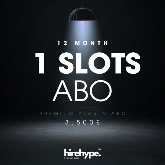 HIREHYPE™ 1 JOB-SLOT- YEARLY PREMIUM